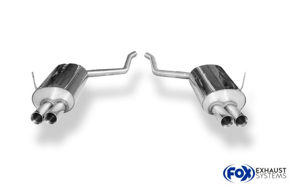 BMW E38 730i/ 735i/ 740i - Ohne Stoßstangenausschnitt Endschalldämpfer rechts/links - 2x76 Typ 25 rechts/links – Bild 2