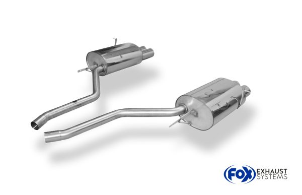 BMW E38 730i/ 735i/ 740i - Mit Stoßstangenausschnitt Endschalldämpfer rechts/links - 2x90 Typ 13 rechts/links – Bild 3