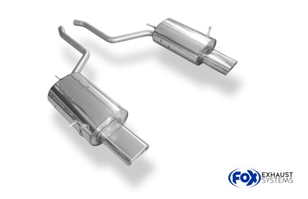 BMW E38 730i/ 735i/ 740i - Mit Stoßstangenausschnitt Endschalldämpfer rechts/links - 160x80 Typ 53 rechts/links – Bild 2