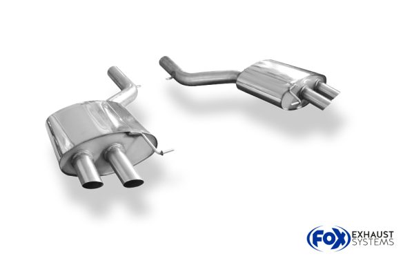 BMW F01 760i Endschalldämpfer rechts/links - 2x63 Typ 14 rechts/links - ohne Abgasklappen