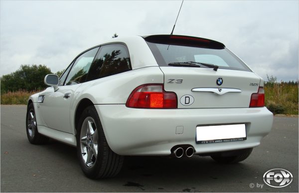 BMW Z3/ Z3 Coupe 3,0l Endschalldämpfer - 2x80 Typ 17 – Bild 2