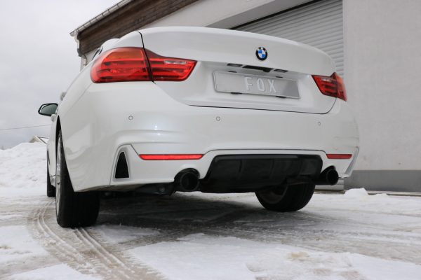 BMW F36 - 420i 428i NICHT Facelift Endschalldämpfer rechts/links - 1x80 Typ 12 rechts/links schwarz emalliert – Bild 5