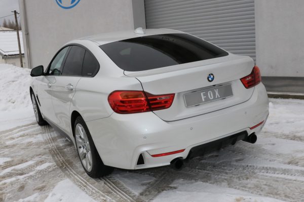 BMW F36 - 420i 428i NICHT Facelift Endschalldämpfer rechts/links - 1x80 Typ 12 rechts/links schwarz emalliert – Bild 6