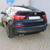 BMW X4 F26 Endschalldämpfer quer Ausgang rechts/links - 2x90 Typ 17 rechts/links – Bild 3