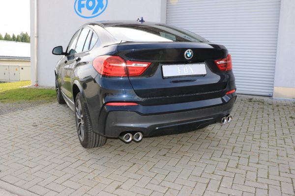 BMW X4 F26 Endschalldämpfer quer Ausgang rechts/links - 2x90 Typ 17 rechts/links – Bild 3