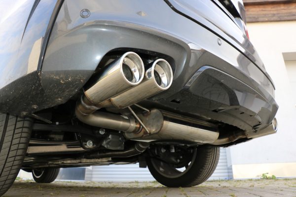 BMW X4 F26 Endschalldämpfer quer Ausgang rechts/links - 2x90 Typ 17 rechts/links – Bild 6