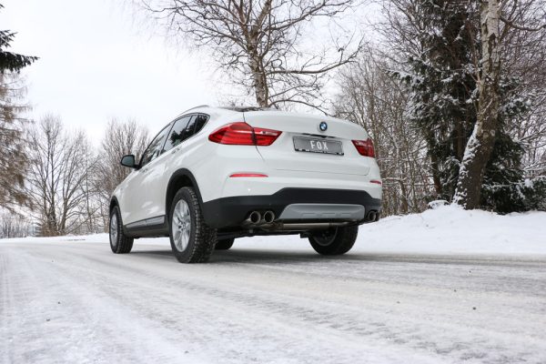 BMW X4 F26 ohne M-Paket Endschalldämpfer quer Ausgang rechts/links - 2x90 Typ 25 rechts/links – Bild 5