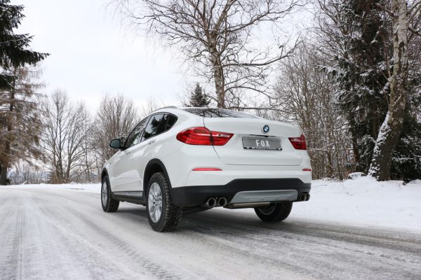 BMW X4 F26 ohne M-Paket Endschalldämpfer quer Ausgang rechts/links - 2x90 Typ 25 rechts/links – Bild 6