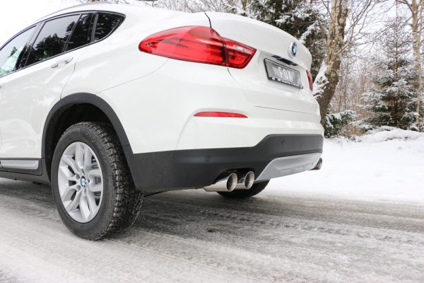 BMW X4 F26 ohne M-Paket Endschalldämpfer quer Ausgang rechts/links - 2x90 Typ 25 rechts/links – Bild 8