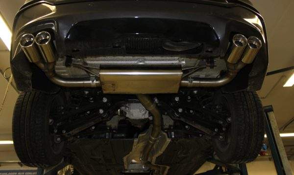 BMW X4 F26 - 35i 35d Endschalldämpfer quer Ausgang rechts/links - 2x90 Typ 17 rechts/links – Bild 6