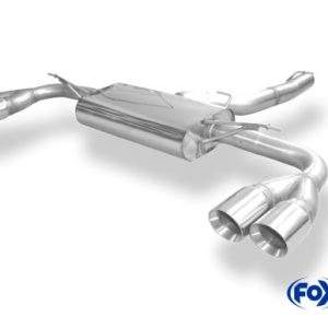 BMW X4 F26 - 35i 35d Endschalldämpfer quer Ausgang rechts/links - 2x90 Typ 25 rechts/links