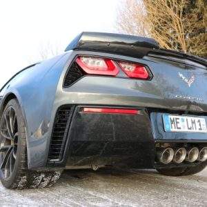 Corvette C7/ Z06 Endschalldämpfer Ausgang mittig - 4x100 Typ 25 mittig