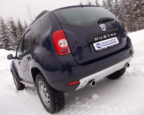 Dacia Duster 4x4 Endschalldämpfer quer Ausgang rechts/links - 1x90 Typ 16 rechts/links – Bild 5