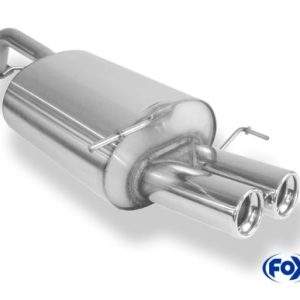 Deawoo Lacetti - Fließheck Endschalldämpfer - 2x80 Typ 13