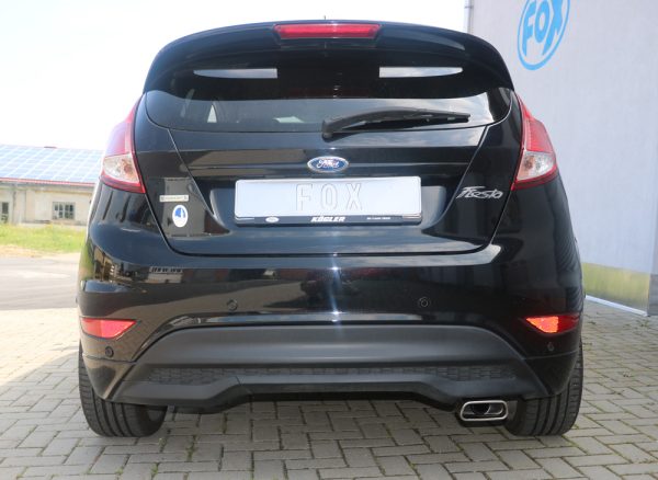 Ford Fiesta VII - Black/ Red Edition - 1,2l  1,4l D  1,6l D Endschalldämpfer - 145x65 Typ 59 – Bild 4