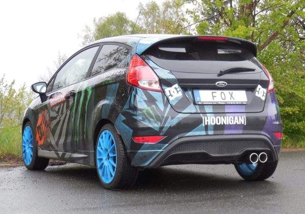 Ford Fiesta VII ST200 Endschalldämpfer - 2x90 Typ 12 – Bild 6