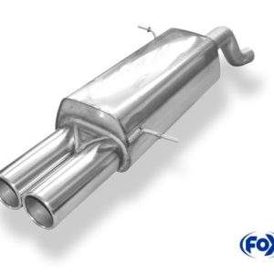Ford Fiesta VII ST200 Endschalldämpfer - 2x90 Typ 12