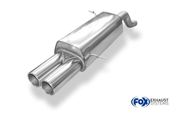 Ford Fiesta VII ST200 Endschalldämpfer - 2x90 Typ 12