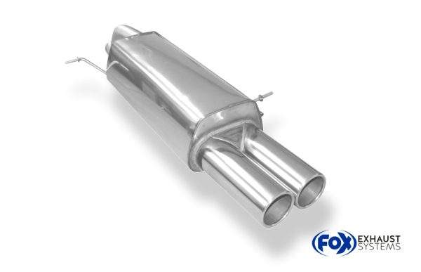 Ford Fiesta VII ST200 Endschalldämpfer - 2x90 Typ 12 – Bild 2