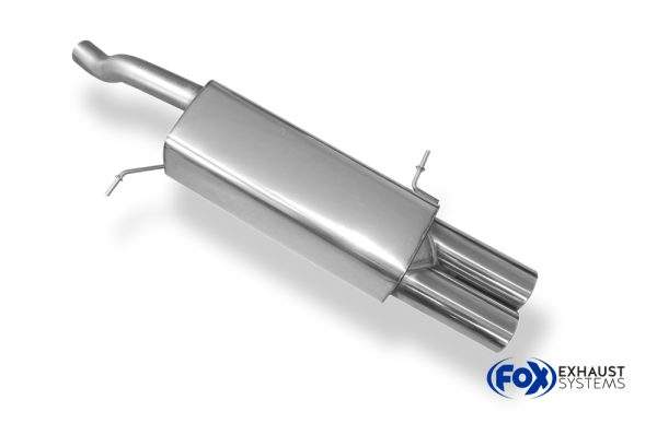Ford Fiesta VII ST200 Endschalldämpfer - 2x90 Typ 12 – Bild 3