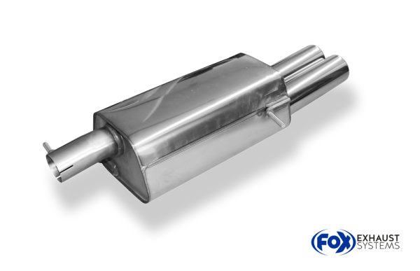 Ford Galaxy WGR/ VW Sharan 7M Endschalldämpfer - 2x80 Typ 13 – Bild 3