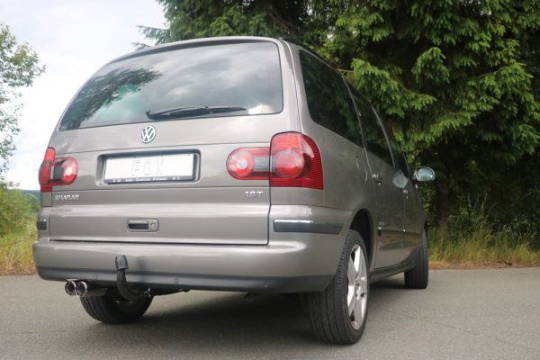 Ford Galaxy WGR/ VW Sharan 7M Endschalldämpfer - 2x80 Typ 64 – Bild 2