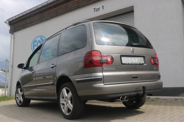 Ford Galaxy WGR/ VW Sharan 7M Endschalldämpfer - 2x80 Typ 64 – Bild 4