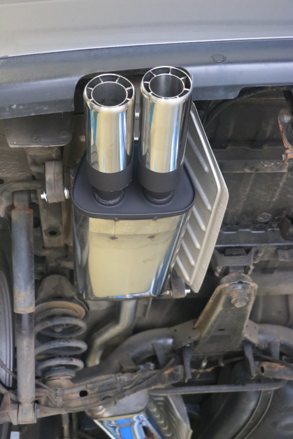 Ford Galaxy WGR/ VW Sharan 7M Endschalldämpfer - 2x80 Typ 64 – Bild 6