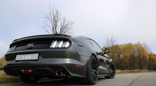 Ford Mustang Coupe & Cabrio - 6/8-Zylinder Endschalldämpfer rechts/links - 1x100 Typ 25 rechts/links – Bild 3
