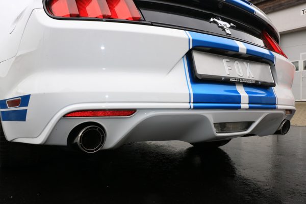 Ford Mustang Coupe & Cabrio - 6/8-Zylinder Endschalldämpfer rechts/links - 1x100 Typ 67 rechts/links – Bild 2