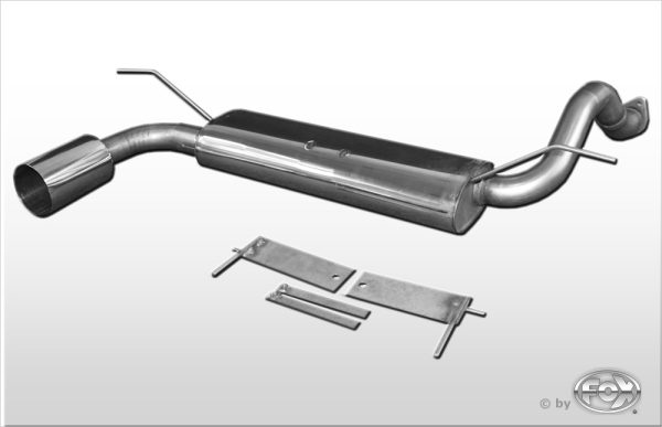 Honda Civic IV Endschalldämpfer quer  - 1x114 Typ 10