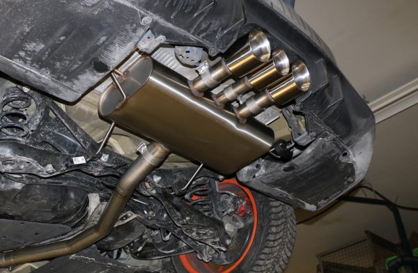Honda Civic X Type R Endschalldämpfer quer Ausgang rechts/links  - 100-90-100 Typ 25 mittig – Bild 12