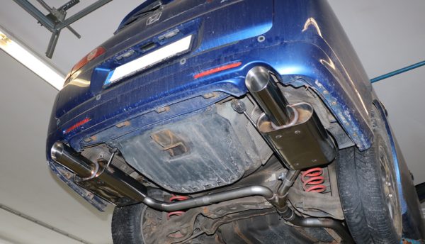 Honda Accord VII Typ CM2 Tourer Endschalldämpfer Ausgang rechts/links - 1x100 Typ 25 rechts/links – Bild 4