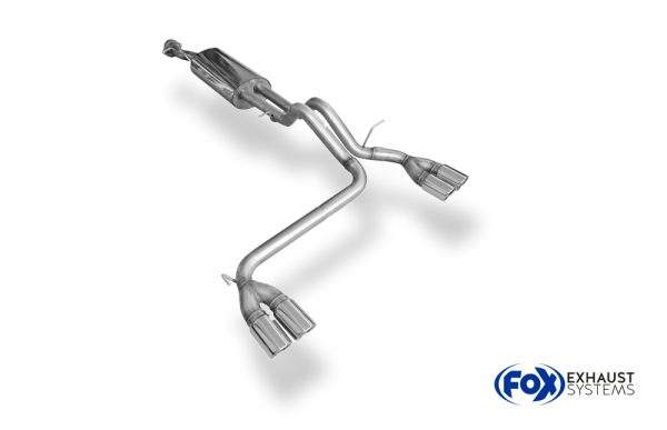 Hummer H2 ab 2008 Halbanlage ab Kat Ausgang rechts/links - 2x90 Typ 17 rechts/links – Bild 2