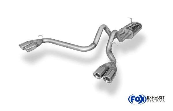 Hummer H2 ab 2008 Halbanlage ab Kat Ausgang rechts/links - 2x90 Typ 17 rechts/links – Bild 3