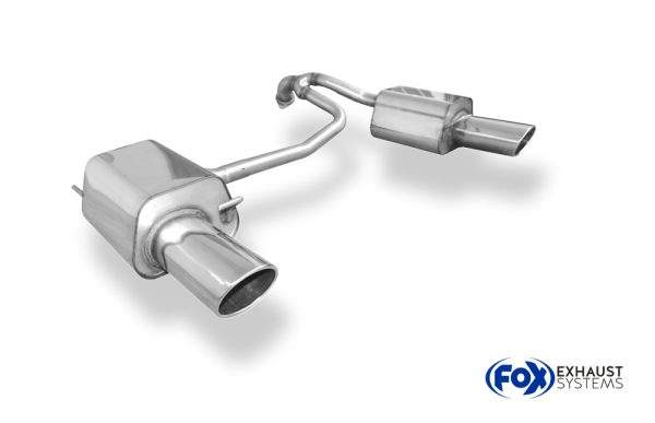 Hyundai Coupe Typ GK - 2,7l V6 Endschalldämpfer rechts/links - 129x106 Typ 32 rechts/links