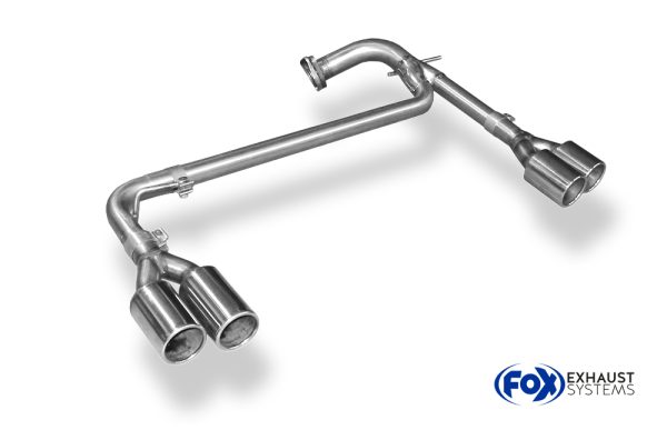 Hyundai Santa Fé 4x4 - DM Endrohrsystem rechts/links - 2x90 Typ 12 rechts/links