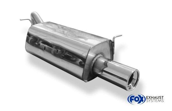 Hyundai Getz - 3/5 türer Endschalldämpfer - 1x90 Typ 13