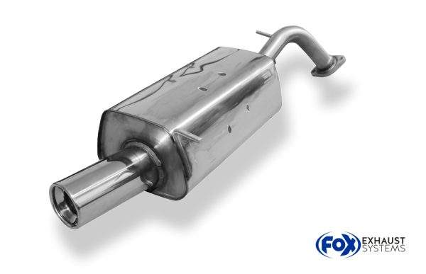 Hyundai Getz - 3/5 türer Endschalldämpfer - 1x90 Typ 13 – Bild 2