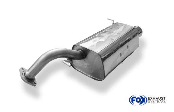 Hyundai Getz - 3/5 türer Endschalldämpfer - 1x90 Typ 13 – Bild 3