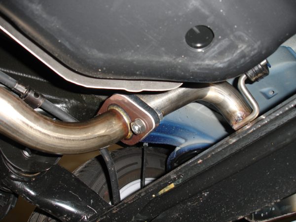 Hyundai Getz - 3/5 türer Endschalldämpfer Ausgang rechts/links - 2x80 Typ 13 rechts/links – Bild 3