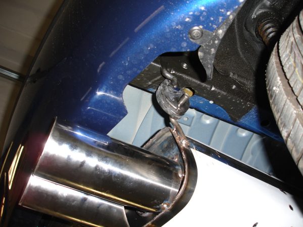 Hyundai Getz - 3/5 türer Endschalldämpfer Ausgang rechts/links - 2x80 Typ 13 rechts/links – Bild 5
