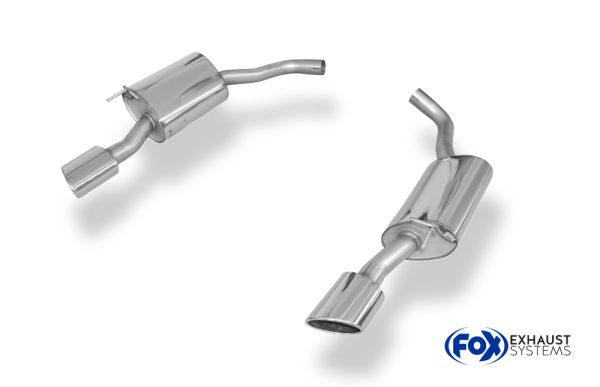 Jaguar XK8 Typ QEV/ QDV Endschalldämpfer rechts/links  - 115x85 Typ 38 rechts/links – Bild 2