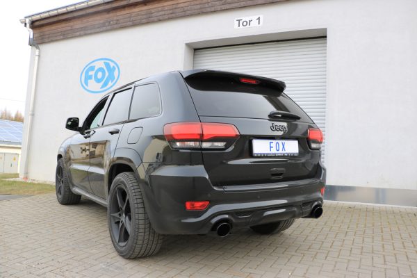 Jeep Grand Cherokee WK II - 6,4l SRT8 bis 2014 Endschalldämpfer rechts/links - 129x106 Typ 32 rechts/links SCHWARZ emalliert – Bild 6