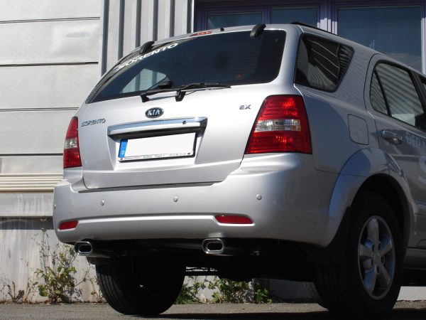 Kia Sorento Typ JC Endrohrgeweih Ausgang rechts/links - 135x80 Typ 53 rechts/links – Bild 5