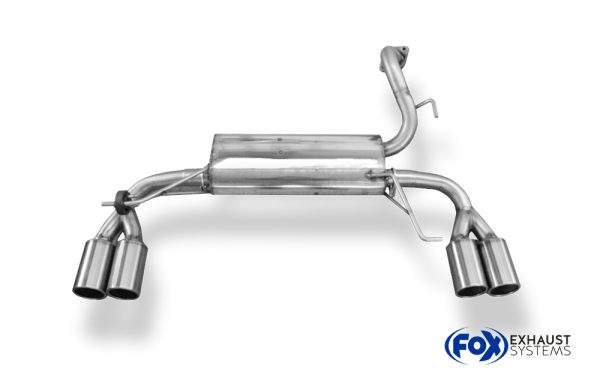 Kia Cerato Schrägheck Endschalldämpfer Ausgang rechts/links - 2x80 Typ 12 rechts/links