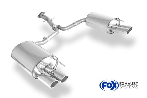 Lexus IS - II Endschalldämpfer rechts/links - 2x88x74 Typ 33 rechts/links