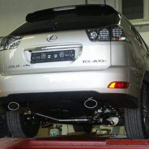 Lexus RX 400H - HXU3 Endschalldämpfer Ausgang rechts/links - 140x90 Typ 32 rechts/links