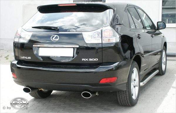 Lexus RX 300/ 350 XU3 Endschalldämpfer Ausgang rechts/links - 140x90 Typ 32 rechts/links – Bild 4