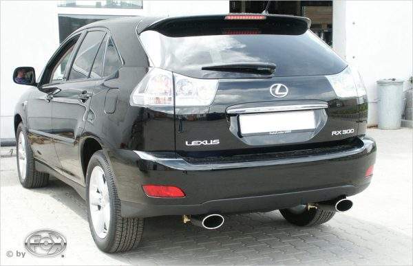 Lexus RX 300/ 350 XU3 Endschalldämpfer Ausgang rechts/links - 140x90 Typ 32 rechts/links – Bild 2